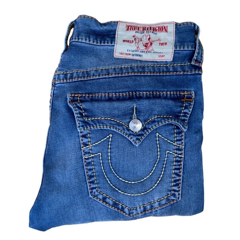 TRUE Religion Jeans Size 34 SKINNY Blue